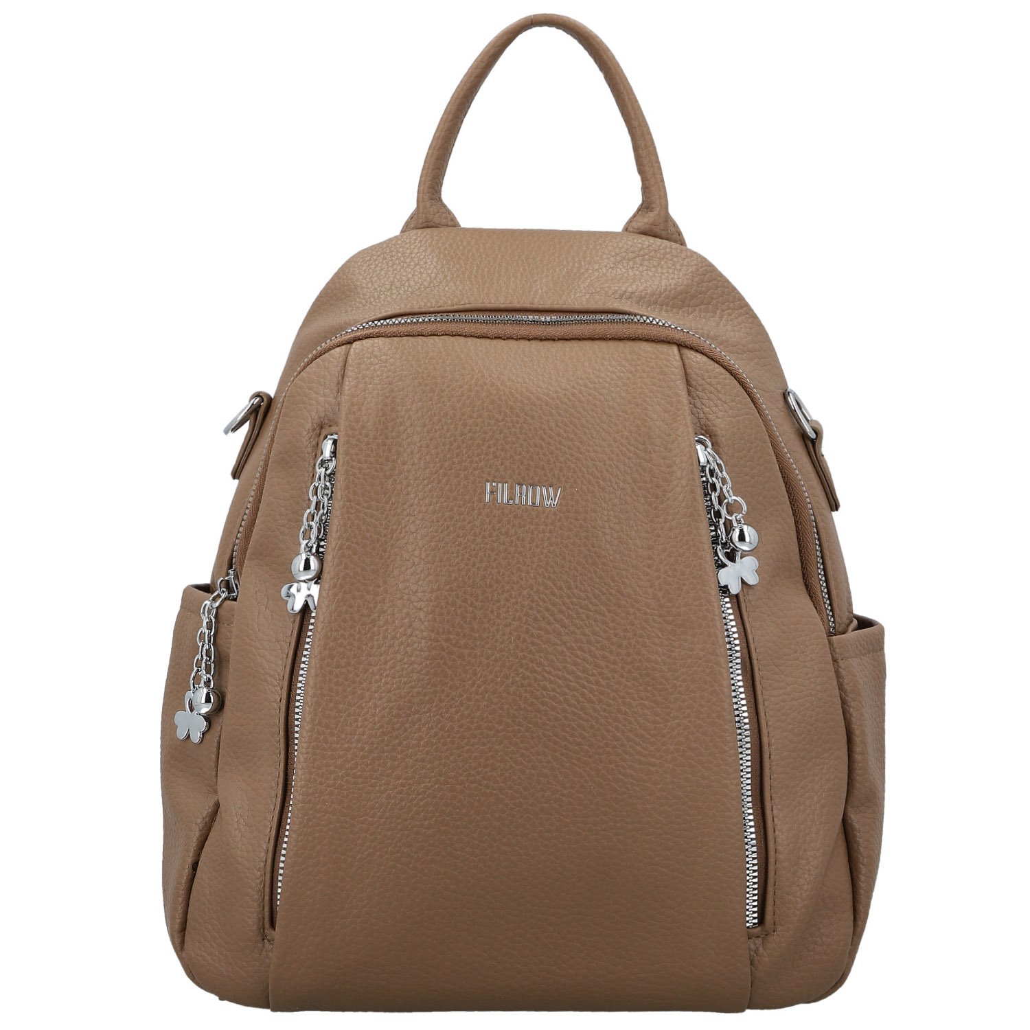 Dámský batoh tmavě béžový - Firenze Santé