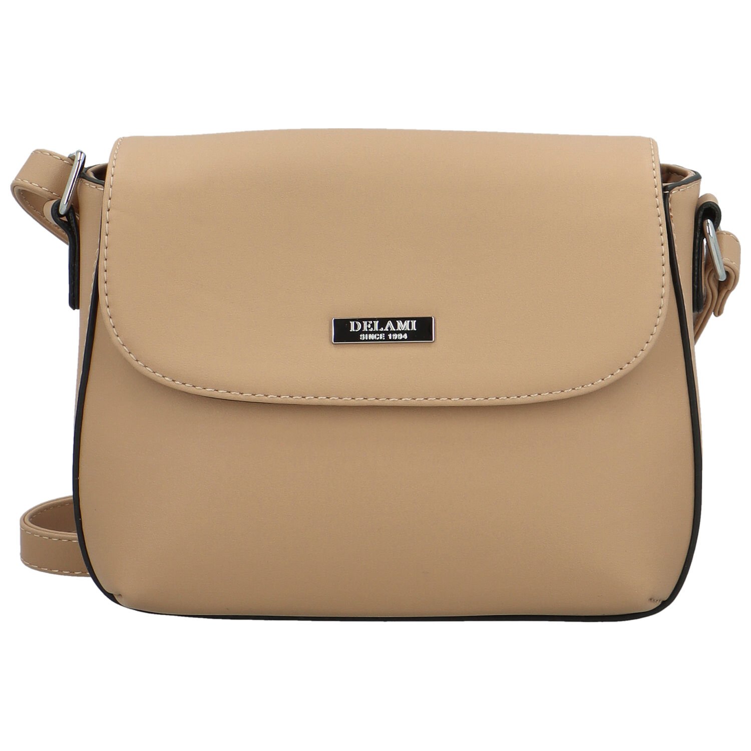 Dámská crossbody kabelka béžová - Delami Little Mia
