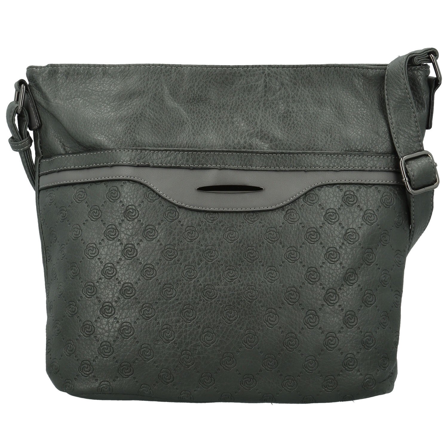 Dámská crossbody kabelka tmavě šedá - Romina & Co Bags Gemma