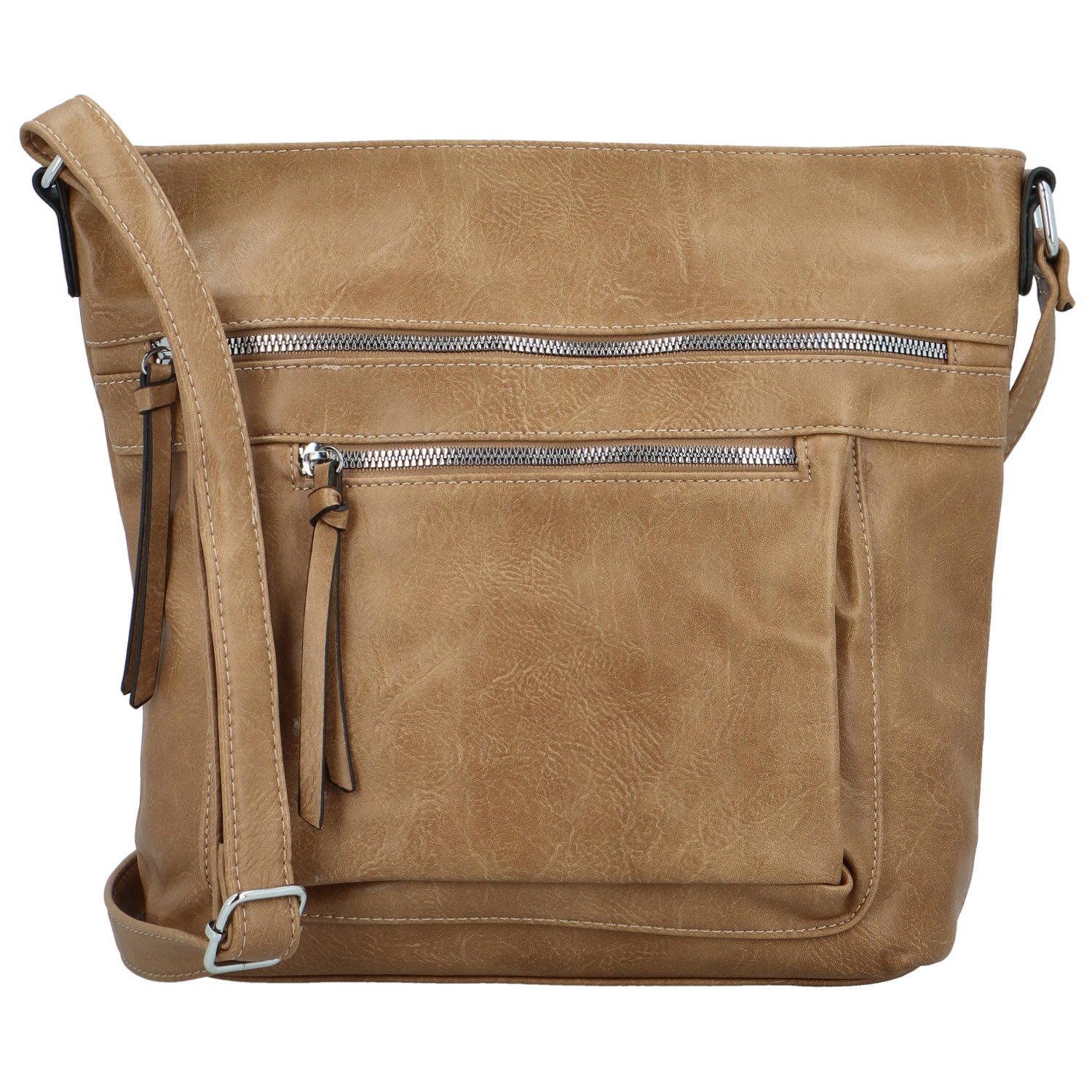 Dámská crossbody kabelka béžová - Firenze Julietta
