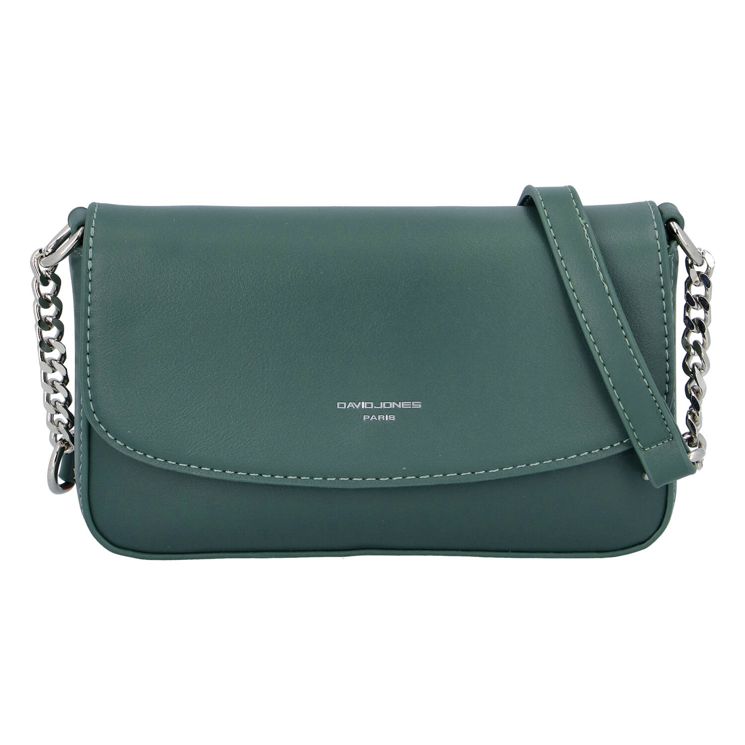Dámská crossbody kabelka zelená - David Jones Tallma
