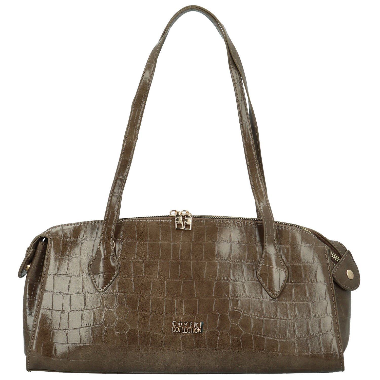 Dámská kabelka na rameno taupe - Coveri Krisia