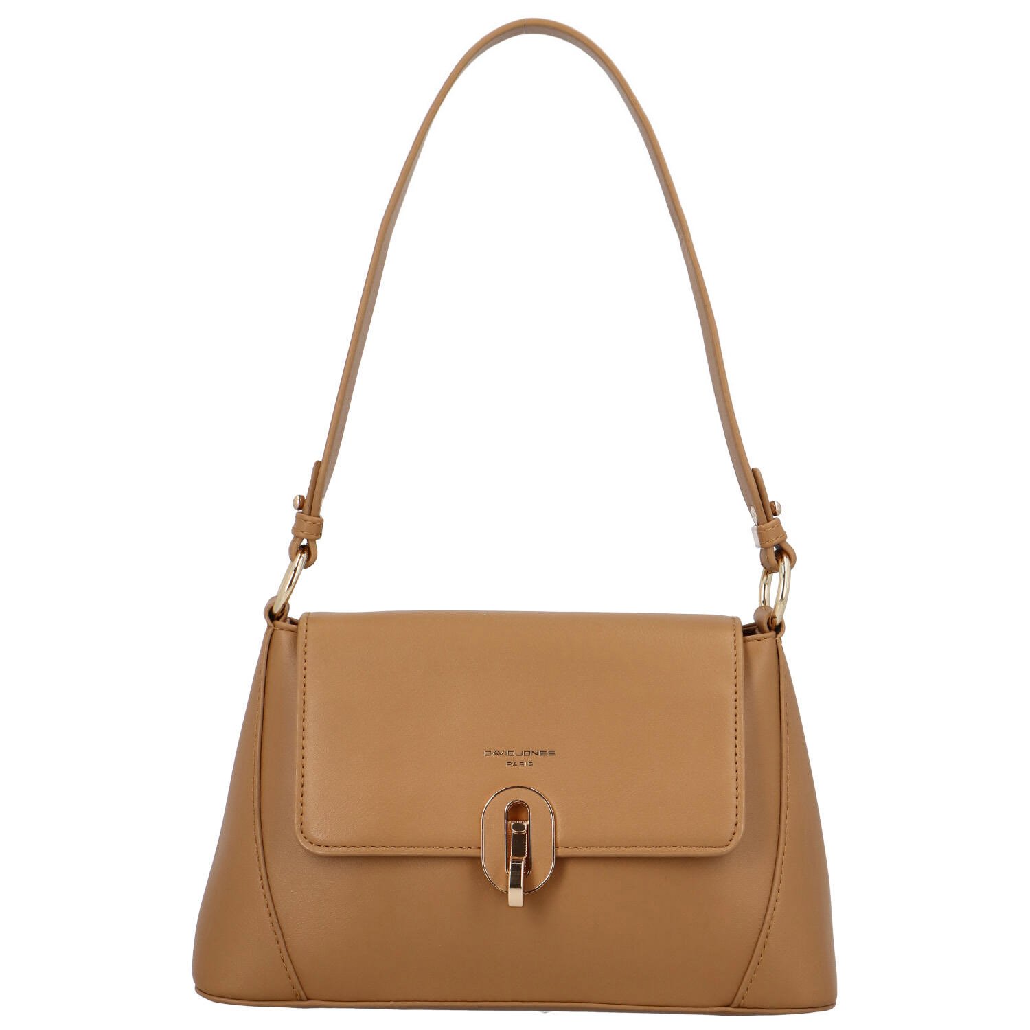 Dámská crossbody kabelka camel - David Jones Felecia