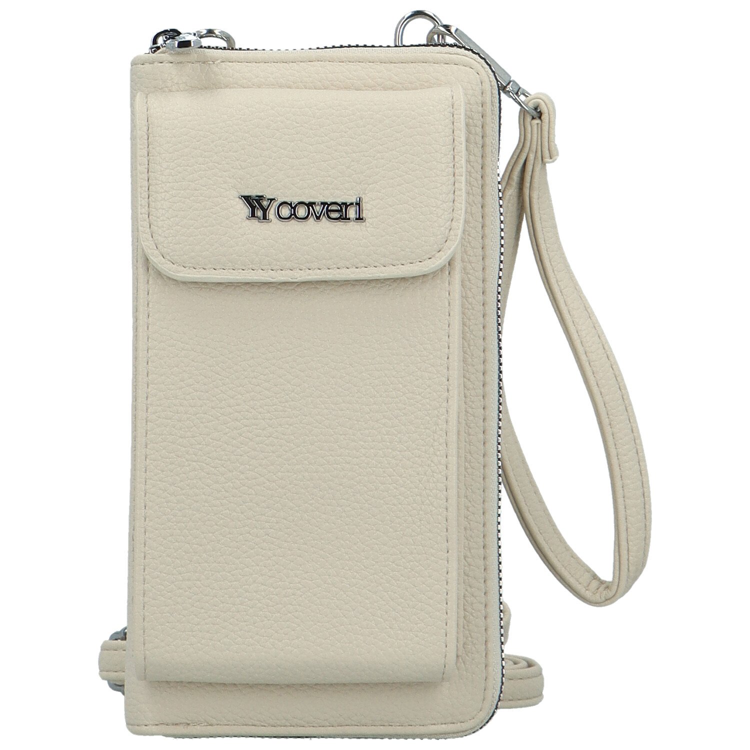 Dámská crossbody kapsa krémová - Coveri Vivika