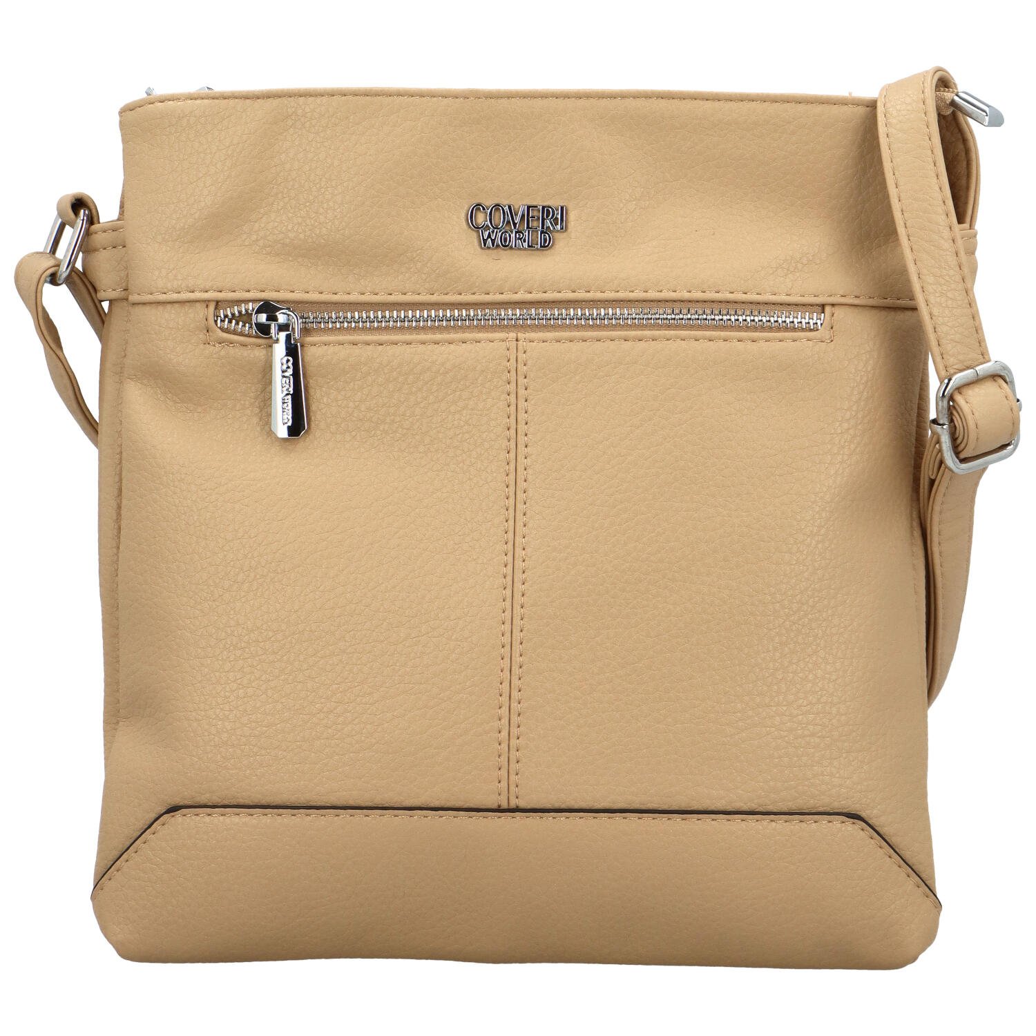 Dámská crossbody kabelka tmavě béžová - Coveri Levi