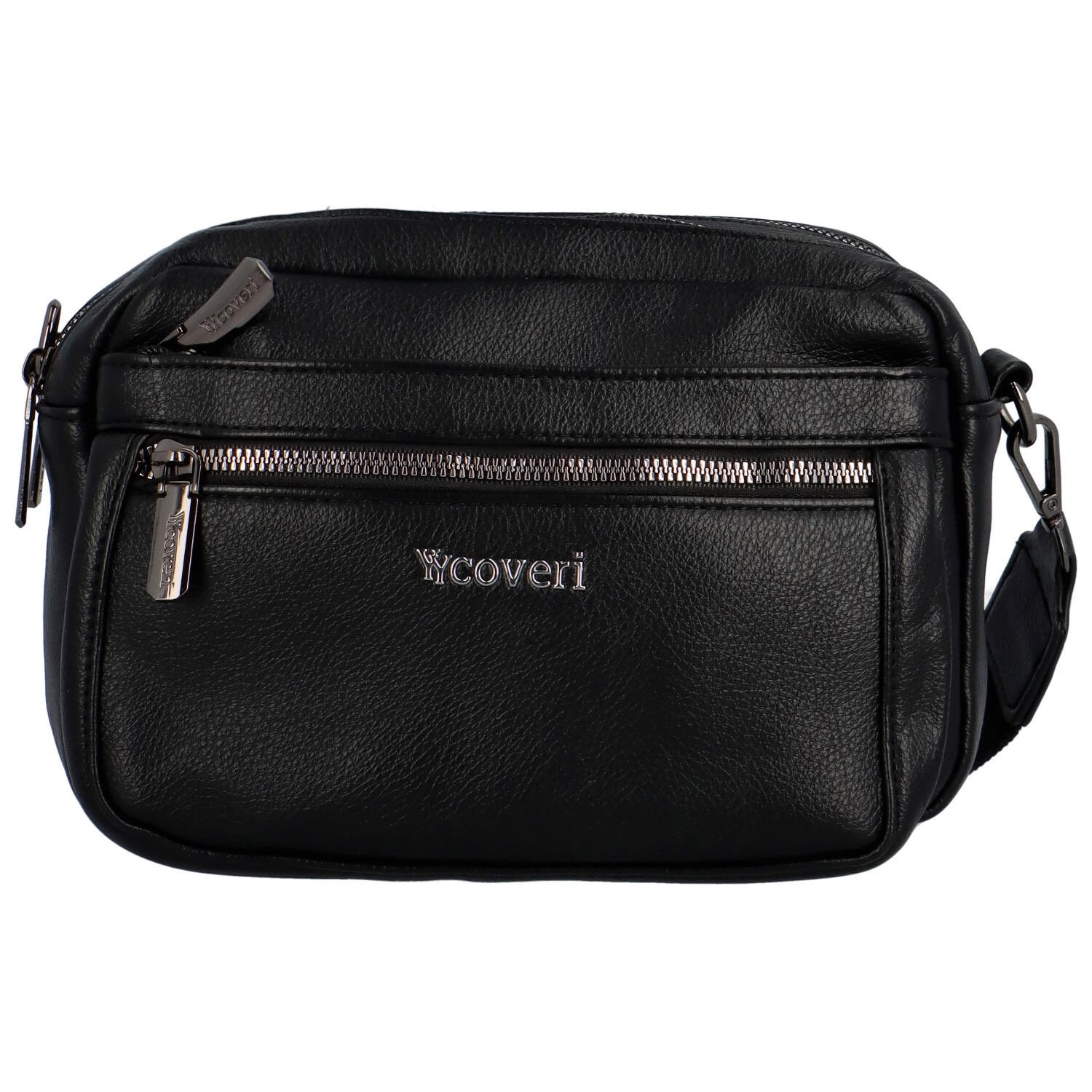 Dámská crossbody kabelka černá - Coveri Bricky