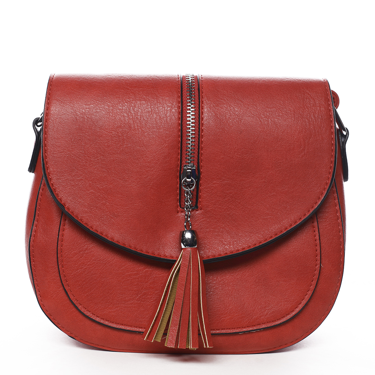 Dámská crossbody kabelka červená - Romina & Co Bags Vaia