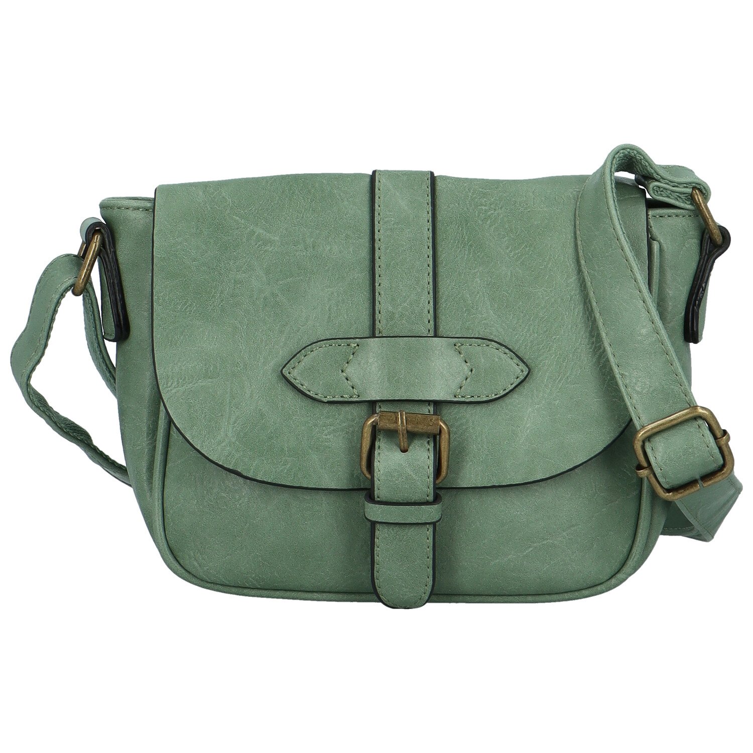 Dámská crossbody kabelka zelená - Paolo bags Safet
