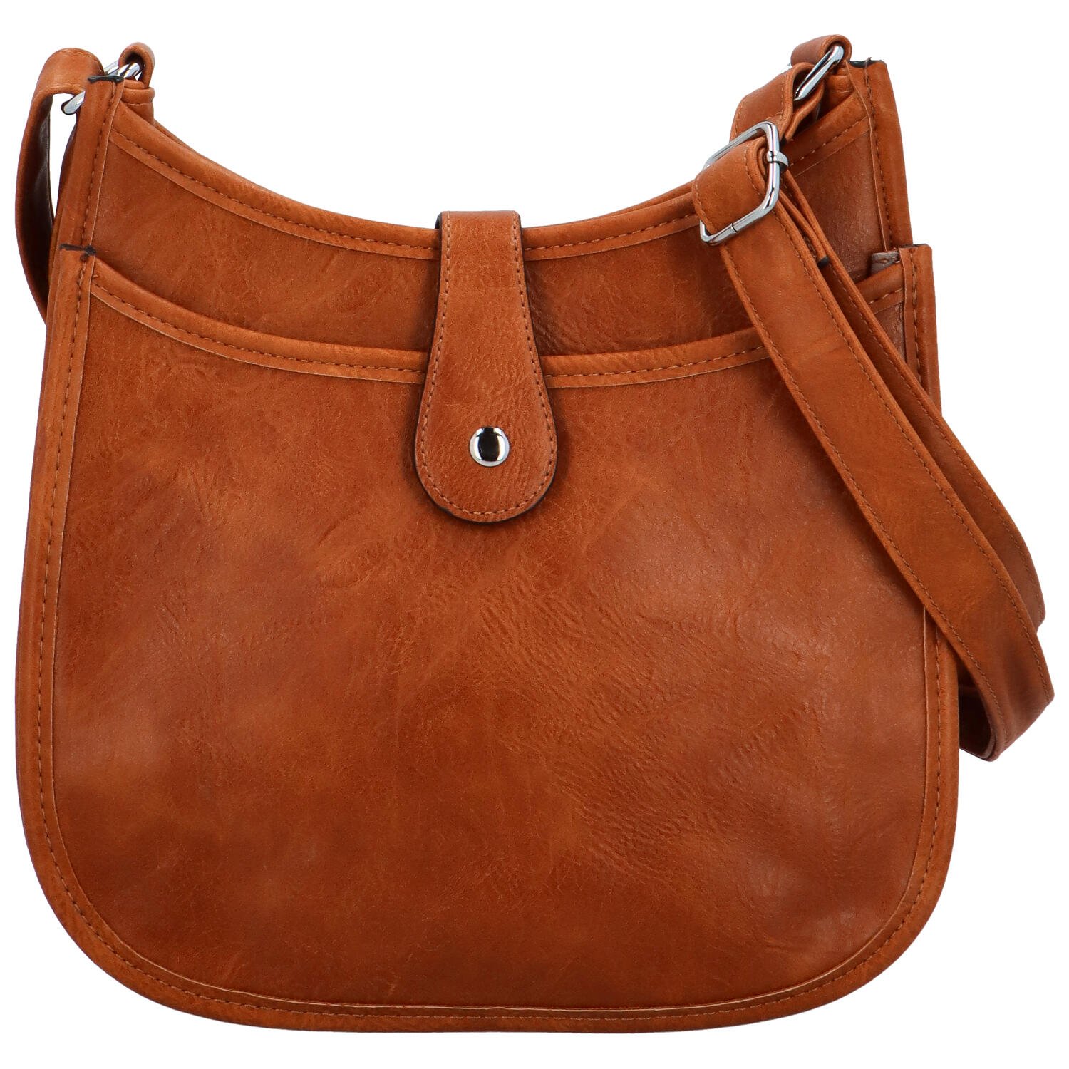 Dámská crossbody kabelka hnědá - Firenze Korina