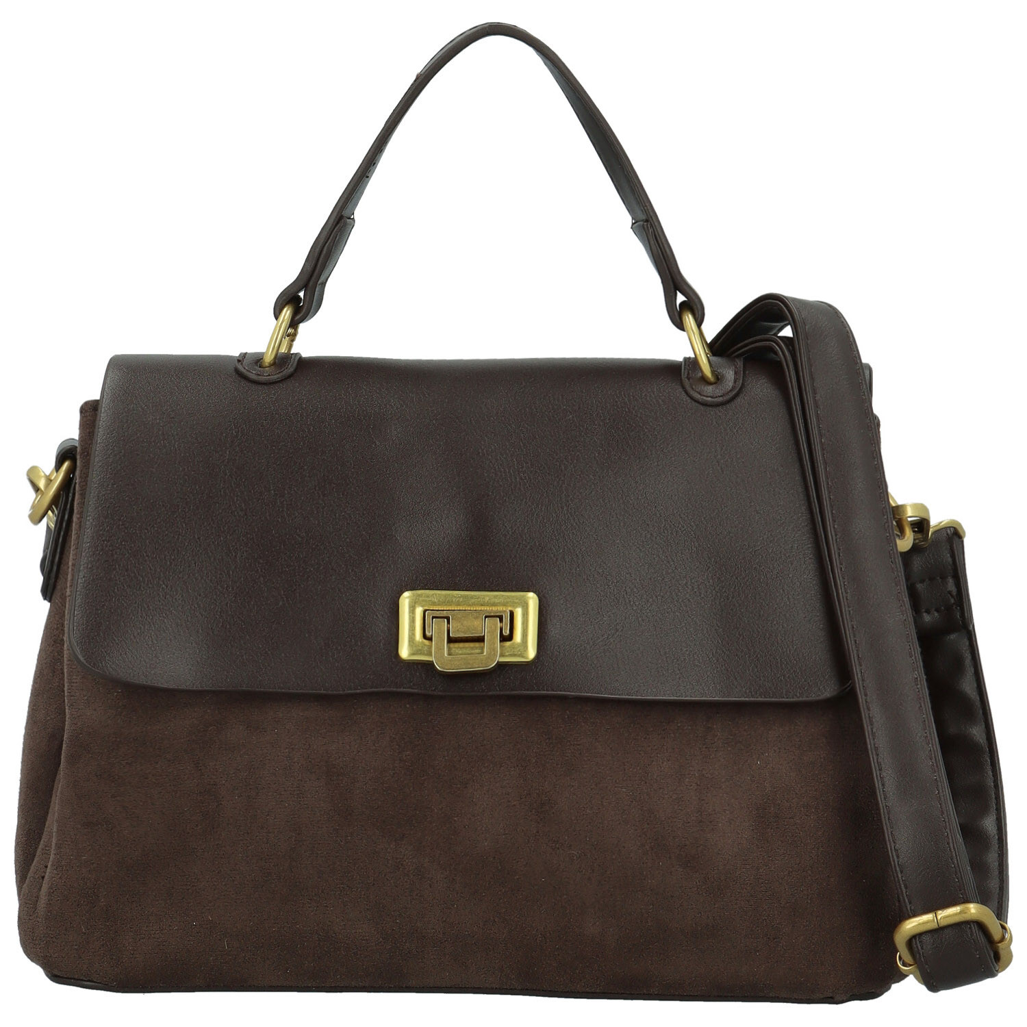 Dámská kabelka do ruky coffee - Paolo bags Tess