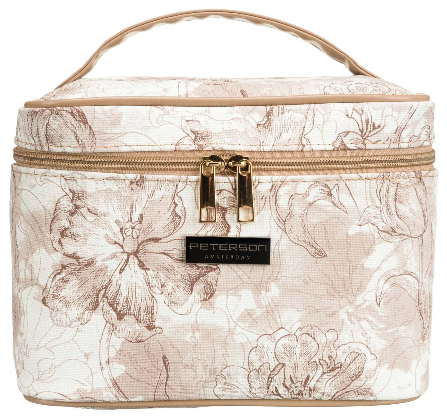 Dámská kosmetická taška krémová - Peterson Laila