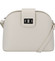 Dámská kožená crossbody kabelka béžová - ItalY Brokylon