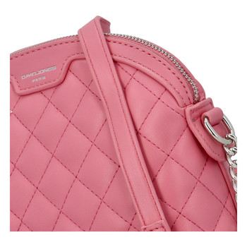 Dámská crossbody kabelka růžová - David Jones Akane
