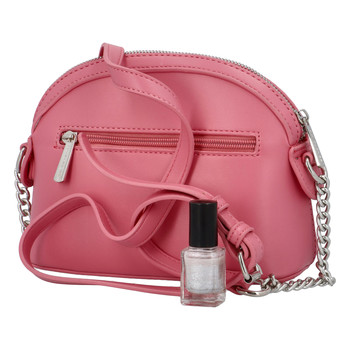 Dámská crossbody kabelka růžová - David Jones Akane