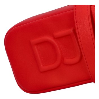 Malá dámská crossbody kabelka červená - David Jones SannJary