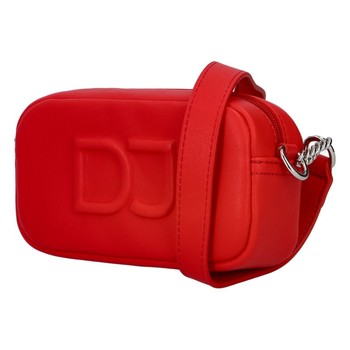 Malá dámská crossbody kabelka červená - David Jones SannJary