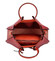 Dámská kabelka do ruky tmavě červená - Hexagona Javida