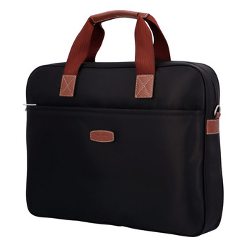 Luxusní taška na notebook černá - Hexagona 171176
