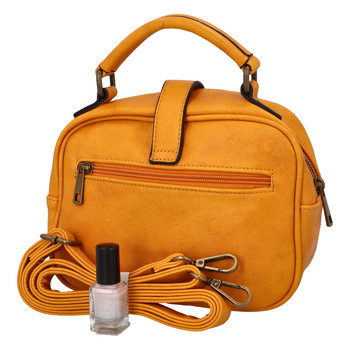 Dámská originální kabelka tmavě žlutá - Paolo Bags Sami