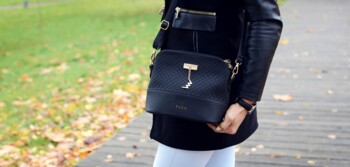 Dámská crossbody kabelka černá - Vuch Cara