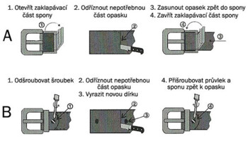 Pánský kožený opasek černý - PB Teodor 115