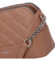 Dámská crossbody kabelka růžová - David Jones Sunny