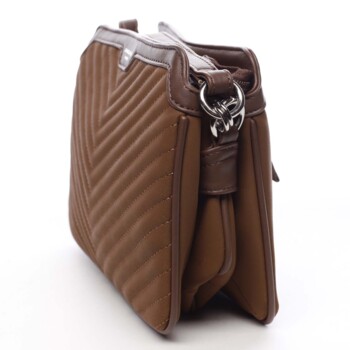 Dámská crossbody kabelka hnědá - David Jones Majvis