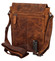 Pánská kožená crossbody taška camel - Greenwood Justwant
