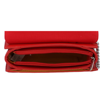 Dámská crossbody kabelka červená - David Jones Delilah