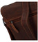 Pánská kožená crossbody taška hnědá - Greenwood Justwant