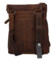 Pánská kožená crossbody taška hnědá - Greenwood Dafnes
