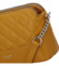 Dámská crossbody kabelka žlutá - David Jones Sunny