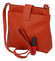 Dámská kožená crossbody kabelka oranžová - ItalY Laira