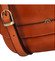 Dámská kožená crossbody kabelka světle hnědá - Katana Versa