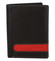 Pánská kožená peněženka černá - Diviley D1900