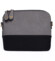 Dámská crossbody kabelka šedo černá - Vuch Carrie
