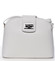 Dámská kožená crossbody kabelka bílá - ItalY Brokylon