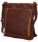 Kožená crossbody taška hnědá - Greenwood Darsy 3
