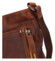 Kožená crossbody taška hnědá - Greenwood Darsy 3