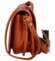 Dámská kožená crossbody koňaková - Delami Melisa