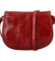 Dámská kožená crossbody červená - Delami Melisa