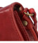 Dámská kožená crossbody červená - Delami Melisa