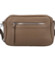 Dámská crossbody kabelka světle hnědá - Paolo bags Tselmega