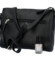 Dámská kožená crossbody kabelka černá - Katana Berisitty