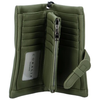 Dámská peněženka zelená - Paolo bags Jeami