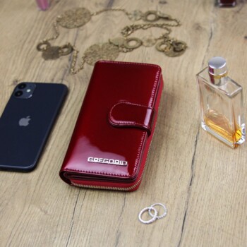 Dámská kožená peněženka červená - Gregorio Matilda