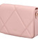 Dámská crossbody kabelka světle růžová - DIANA & CO Bleneded