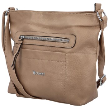 Dámská crossbody kabelka béžová - Coveri Capris