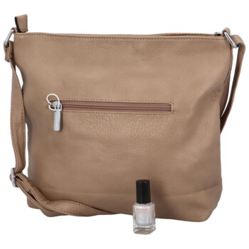 Dámská crossbody kabelka béžová - Coveri Capris