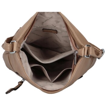 Dámská crossbody kabelka béžová - Coveri Capris